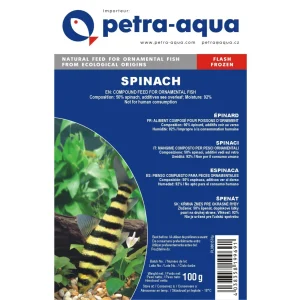 Spinach – frozen blister 100g.