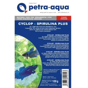 Cyclops spirulina plus – frozen blister 100g.