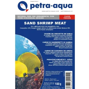 Sand shrimps meat – frozen blister 100g.