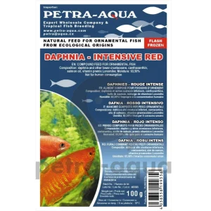 Daphnia intensive red – frozen blister 100g.