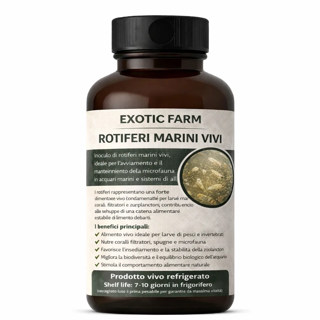 Inoculo rotiferi marini vivi – 90 ml