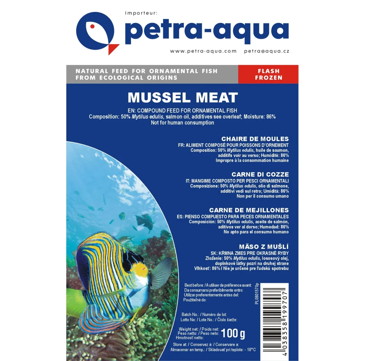 Mussel Meat – frozen blister 100g. - immagine 2