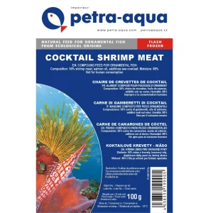 Coctail shrimps meat – frozen blister 100g.