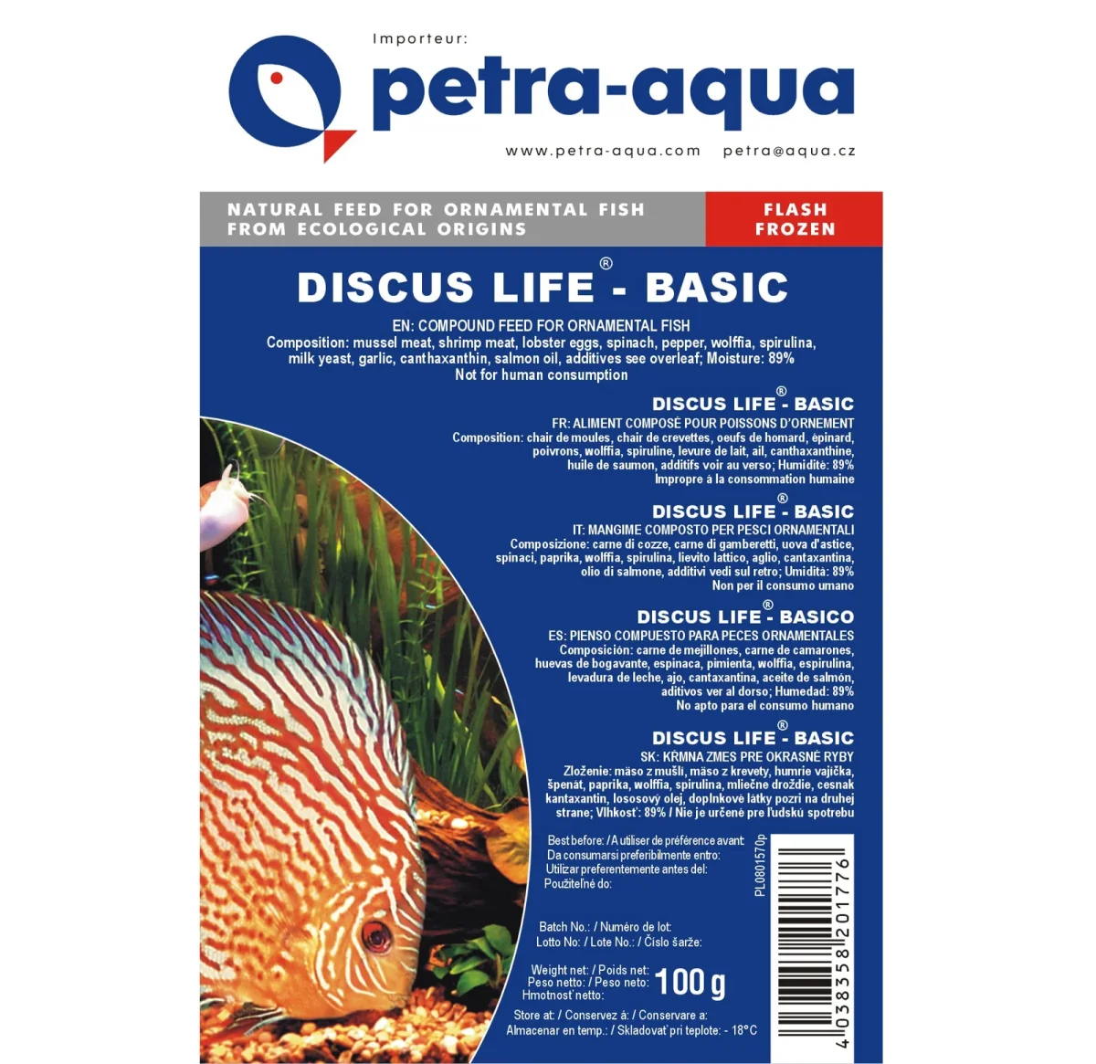 Discus life basic – frozen blister 100g. - immagine 2