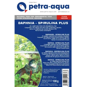 Daphnia spirulina plus – frozen blister 100g.