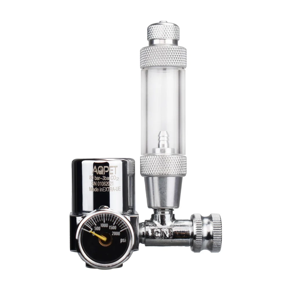 Aqpet Zen Lower CO2 - Riduttore di Pressione per Impianti CO2 bombole usa e getta filetto 10*1 - immagine 2