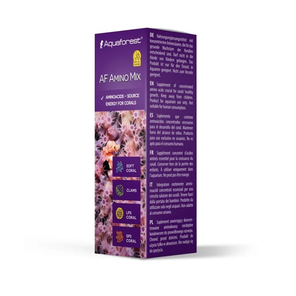 AquaForest - AF Amino Mix Amminoacidi ed Energizzanti per Coralli 50ml - immagine 2