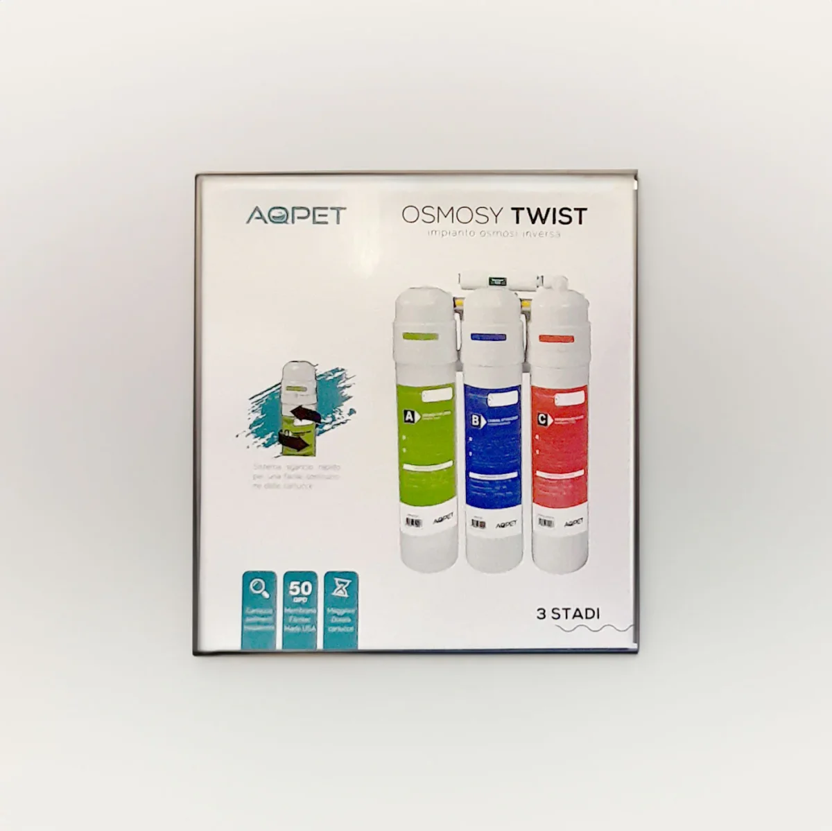 AQ PET Osmosy Twist Impianto per Produzione Acqua si Osmosi - immagine 2