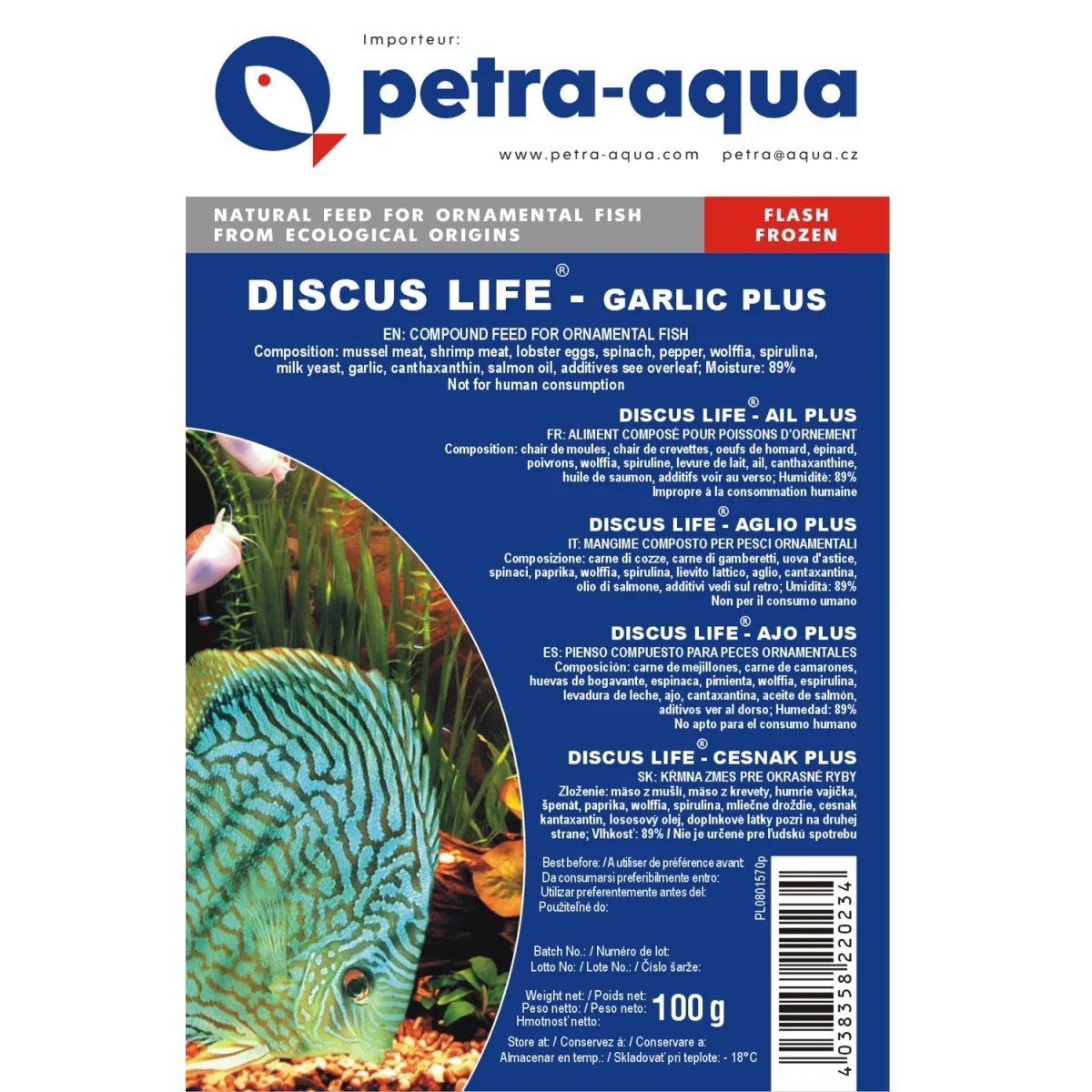 Discus life garlic plus – frozen blister 100g. - immagine 2