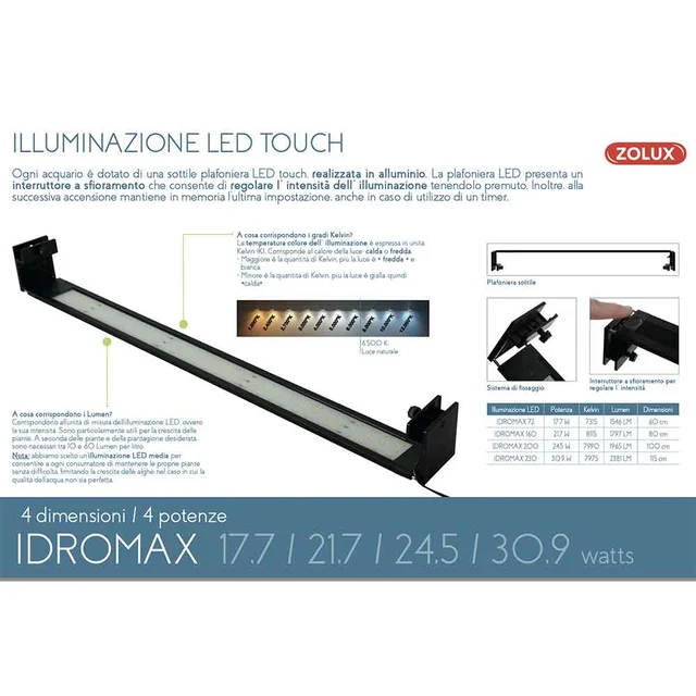Zolux - PREVENDITA Acquario completo IDROMAX 160 BIANCO - immagine 5