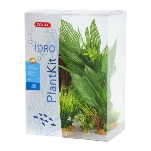 Zolux - Deco Plantkit Idro mod.2 - set di 6 piante sintetiche